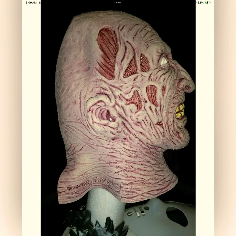 VANTAGE Nightmare On Elm Street Deluxe Late Freddy Mask 3319 NW LINE CINEMA 2000